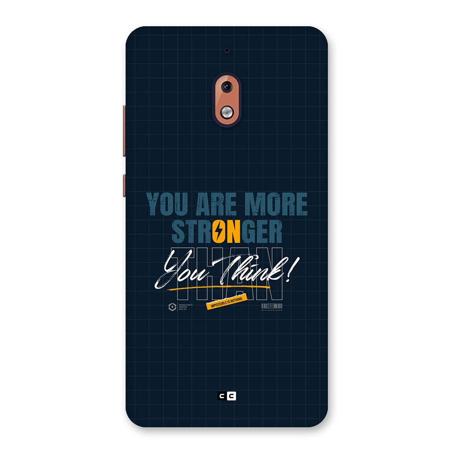 More Stronger Back Case for Nokia 2.1