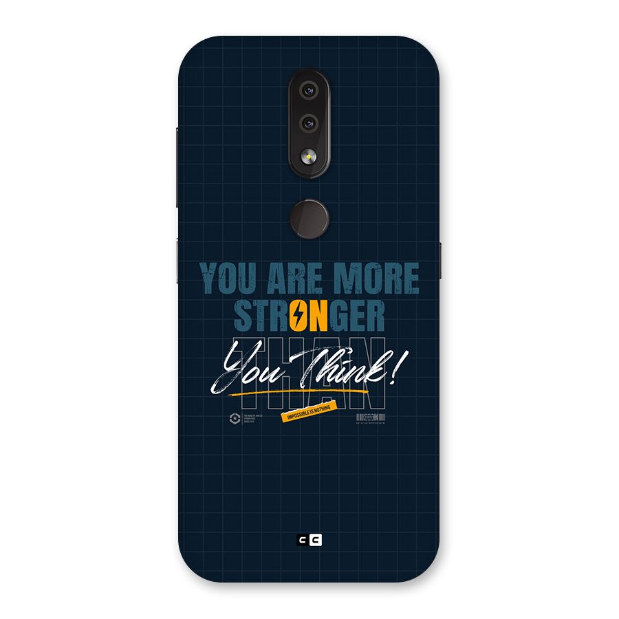 More Stronger Back Case for Nokia 4.2