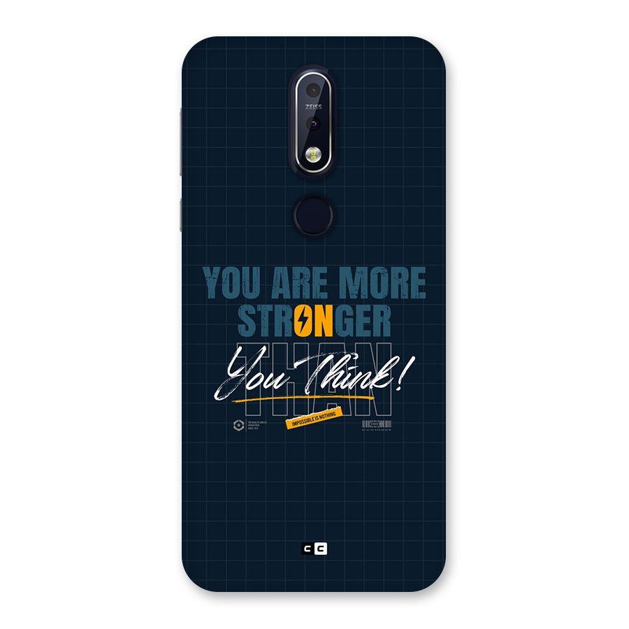 More Stronger Back Case for Nokia 7.1