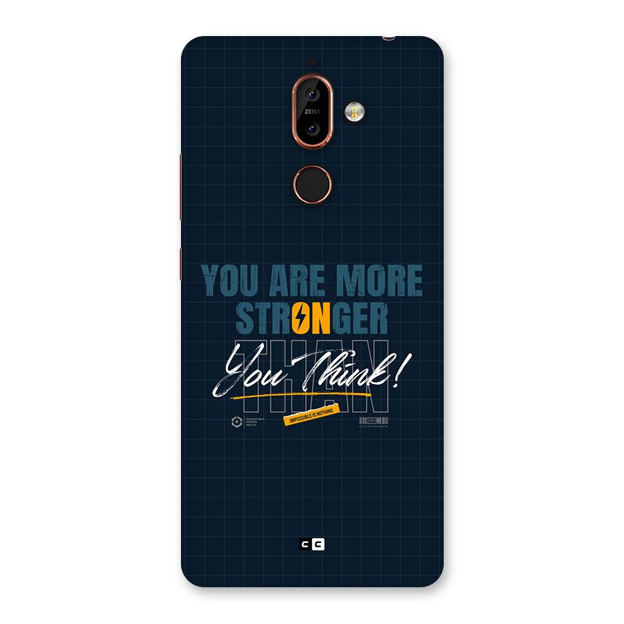 More Stronger Back Case for Nokia 7 Plus