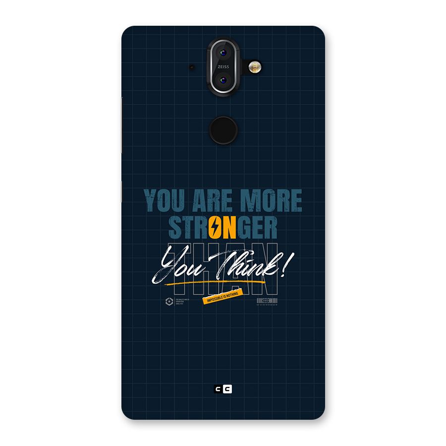 More Stronger Back Case for Nokia 8 Sirocco