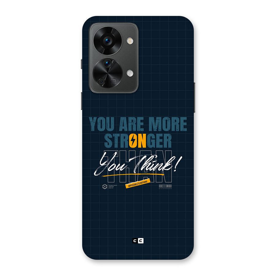 More Stronger Back Case for OnePlus Nord 2T