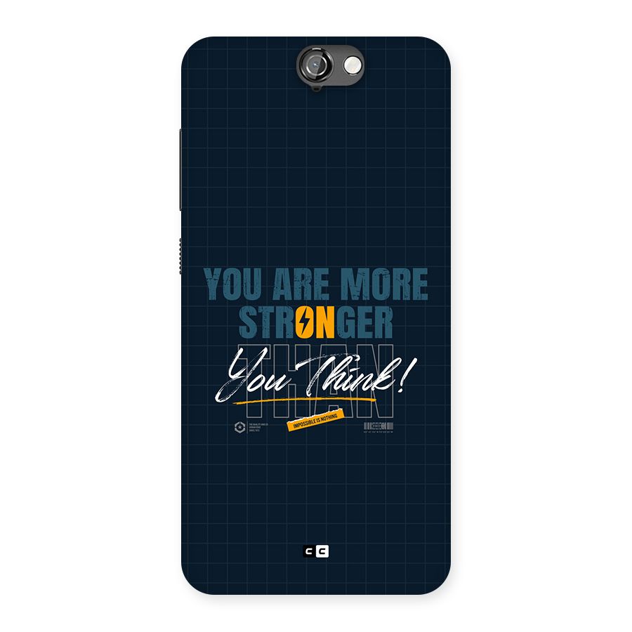 More Stronger Back Case for One A9