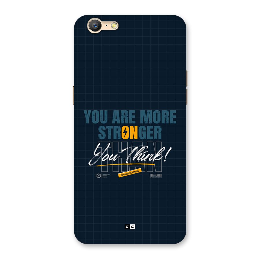 More Stronger Back Case for Oppo A39