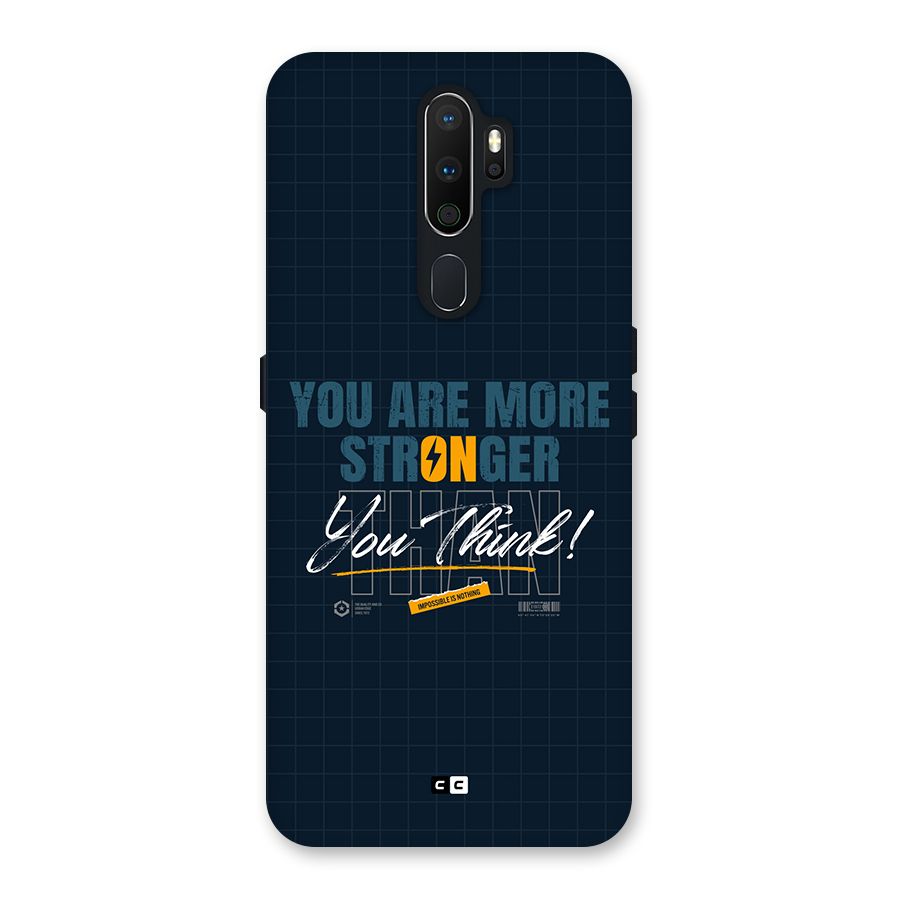 More Stronger Back Case for Oppo A5 (2020)