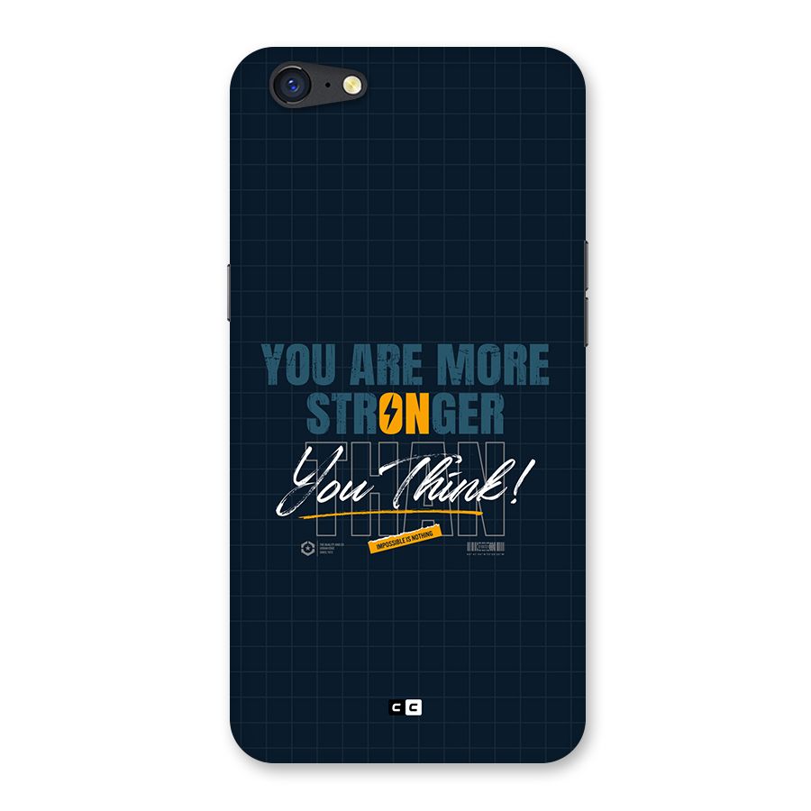 More Stronger Back Case for Oppo A71