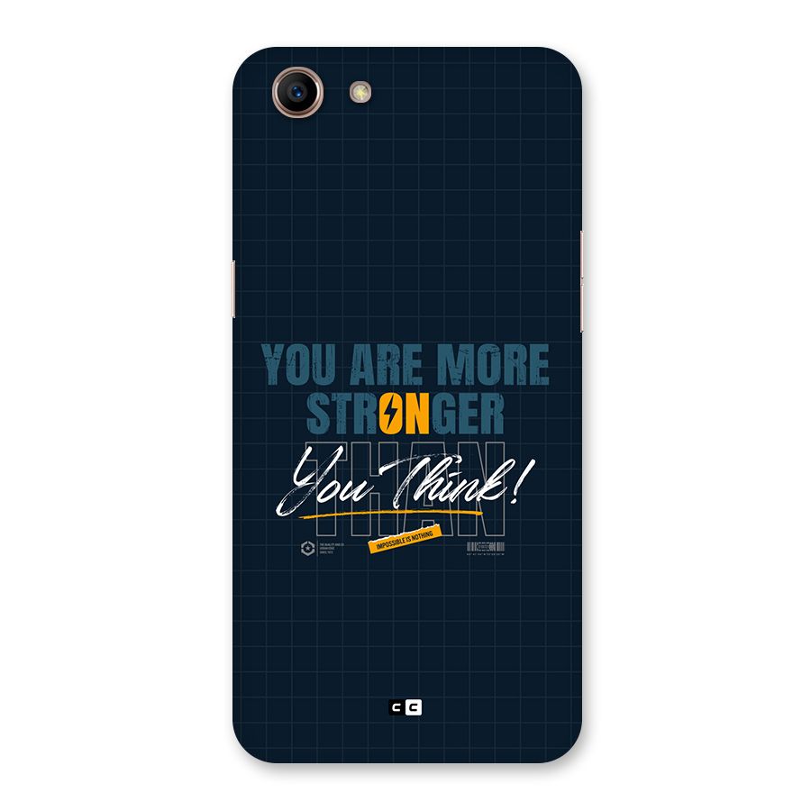 More Stronger Back Case for Oppo A83 (2018)