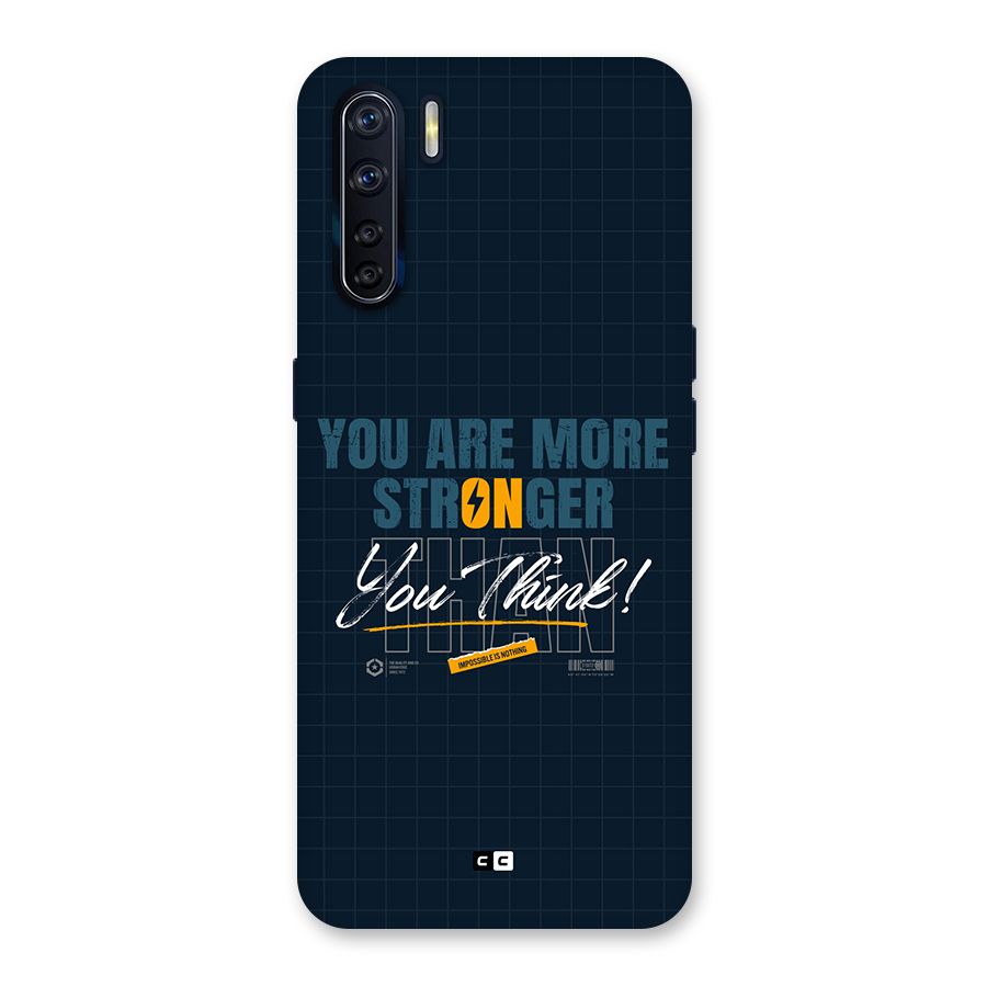 More Stronger Back Case for Oppo F15