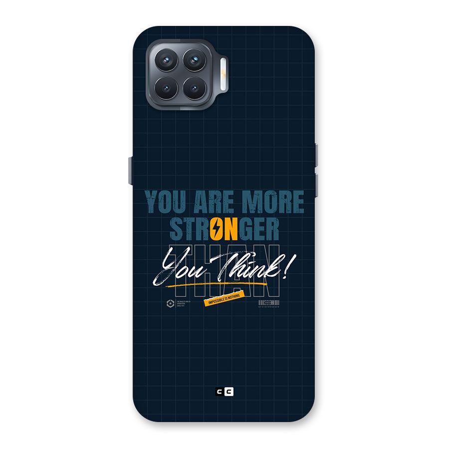 More Stronger Back Case for Oppo F17 Pro
