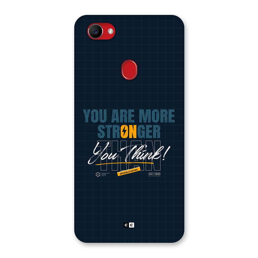 More Stronger Back Case for Oppo F7