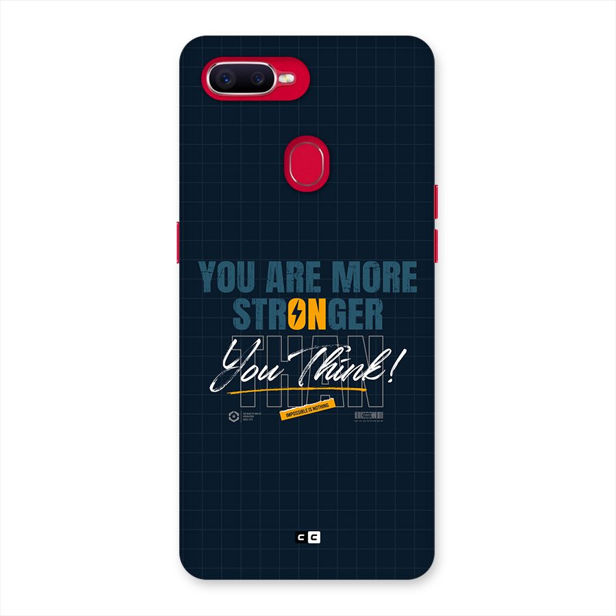 More Stronger Back Case for Oppo F9 Pro