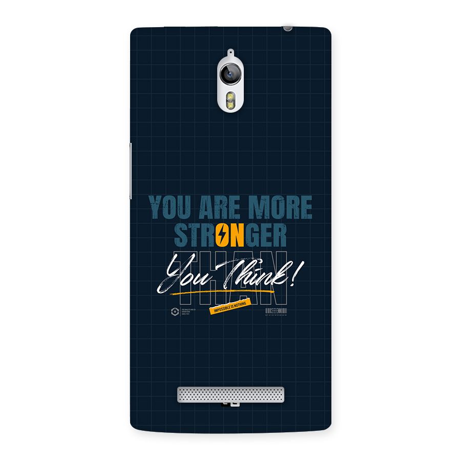 More Stronger Back Case for Oppo Find 7