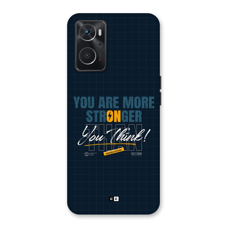More Stronger Back Case for Oppo K10 4G
