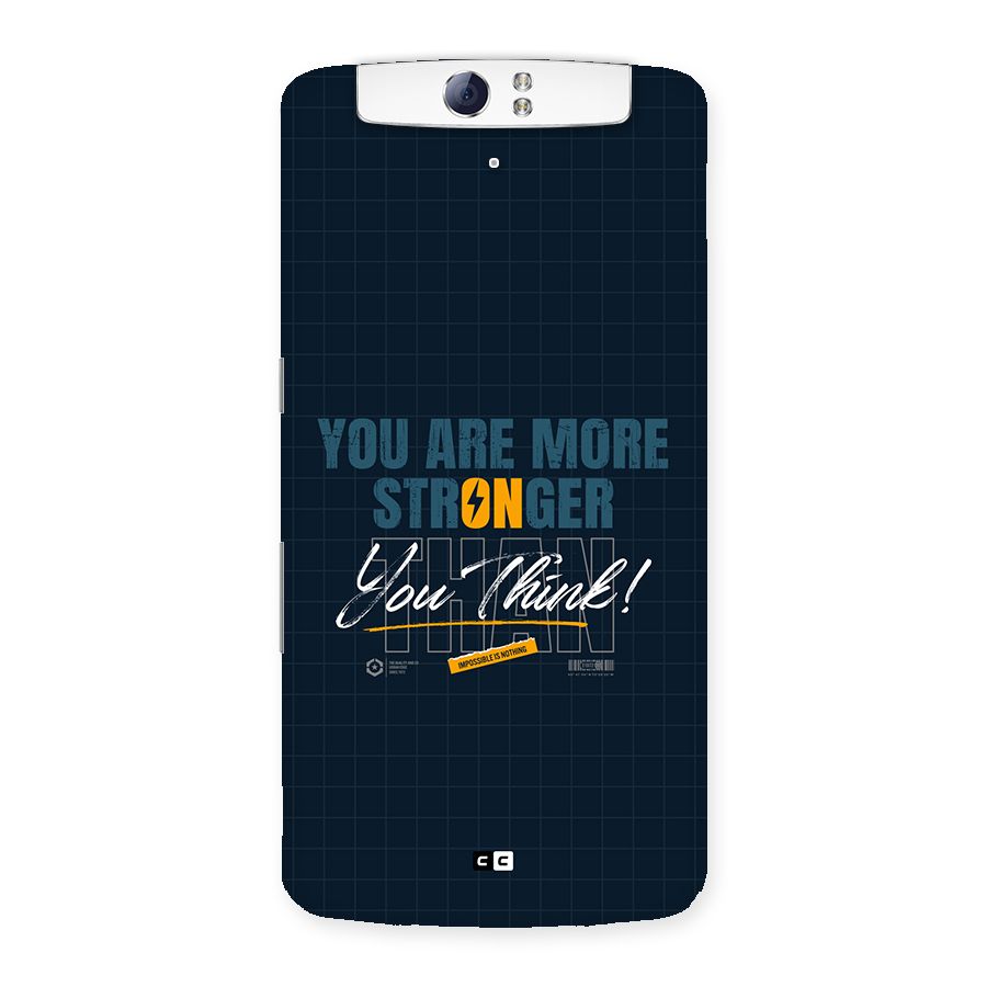 More Stronger Back Case for Oppo N1