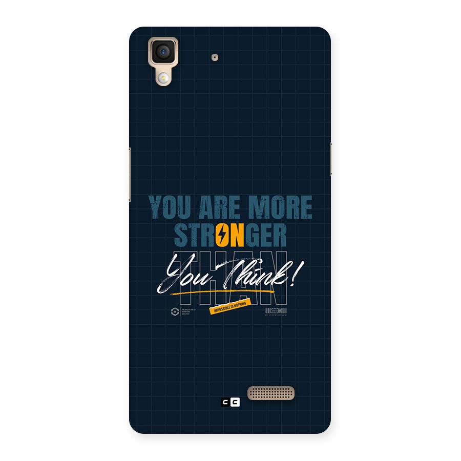 More Stronger Back Case for Oppo R7