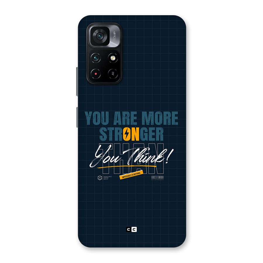 More Stronger Back Case for Poco M4 Pro 5G