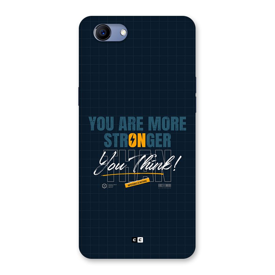More Stronger Back Case for Realme 1