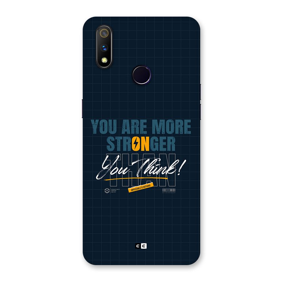 More Stronger Back Case for Realme 3 Pro