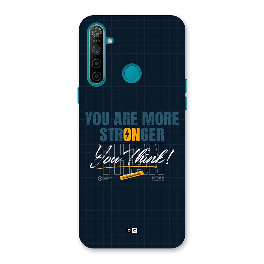 More Stronger Back Case for Realme 5i