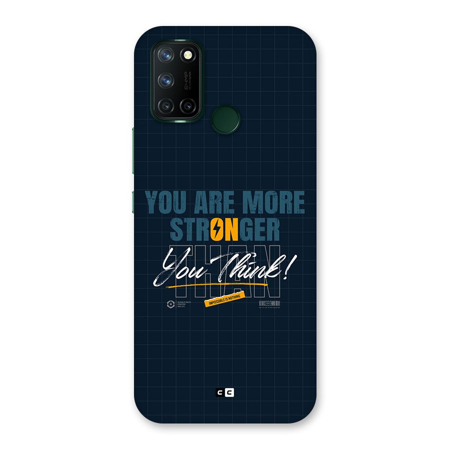 More Stronger Back Case for Realme 7i