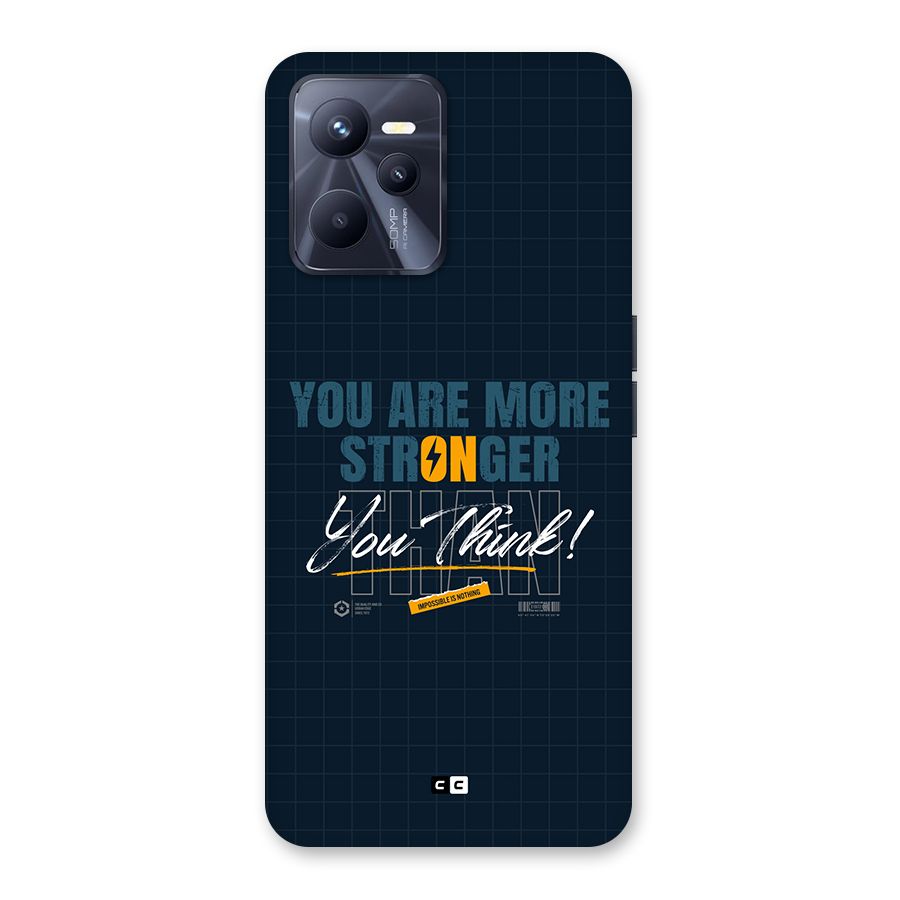 More Stronger Back Case for Realme C35