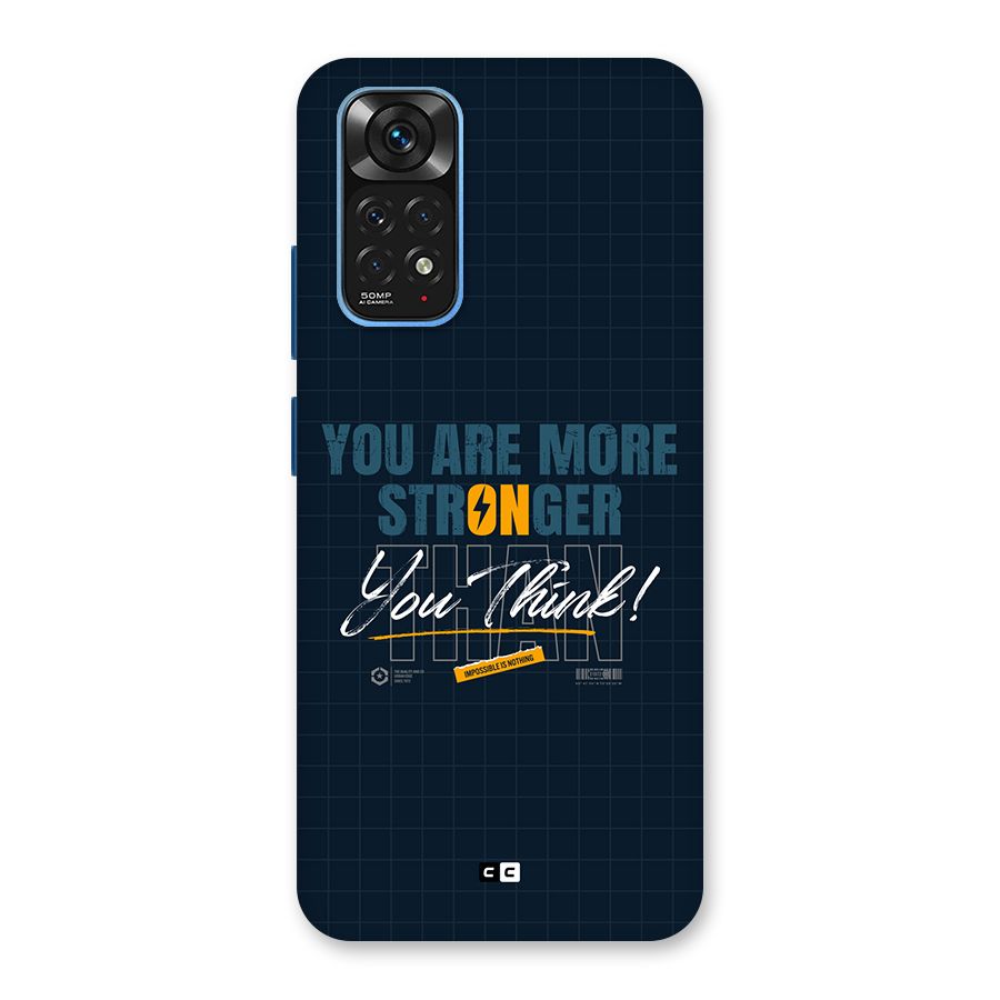 More Stronger Back Case for Redmi Note 11S