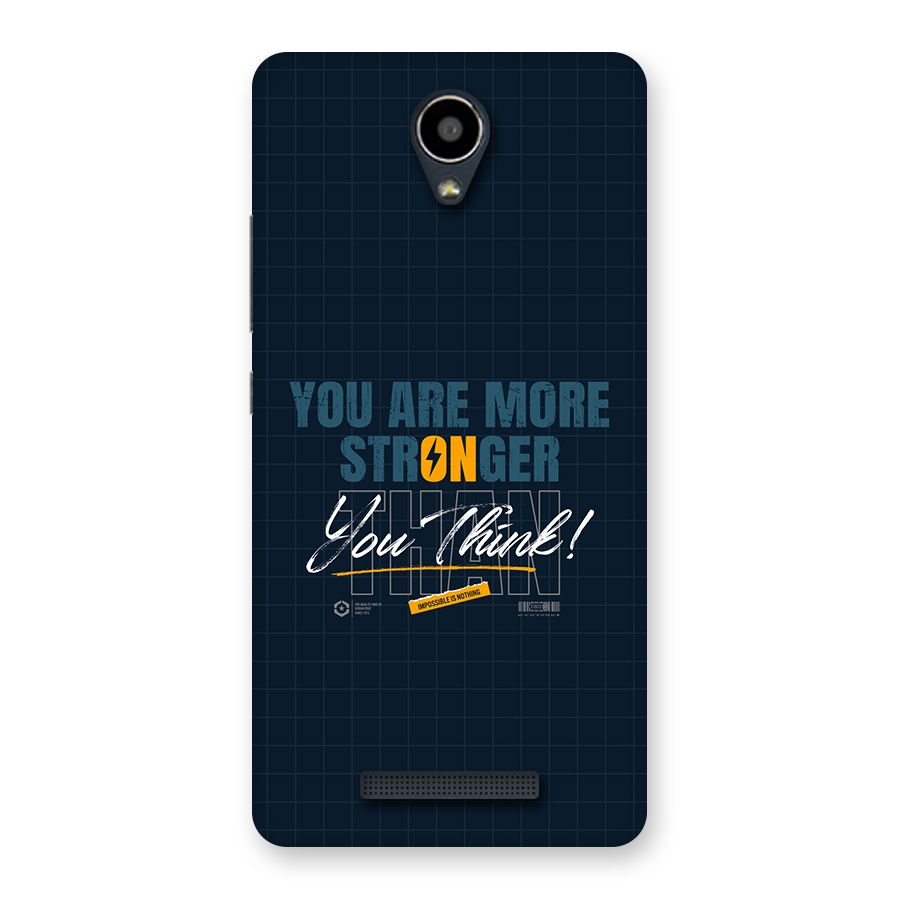 More Stronger Back Case for Redmi Note 2