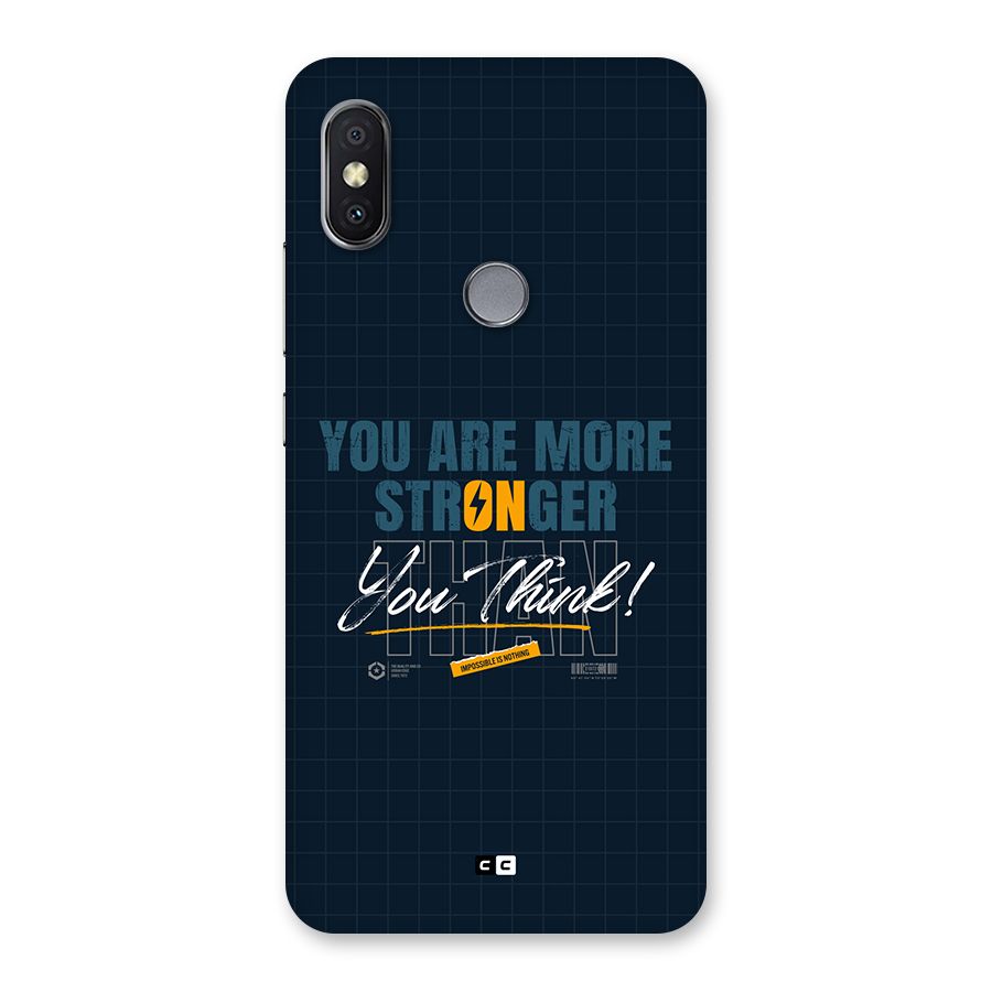 More Stronger Back Case for Redmi Y2