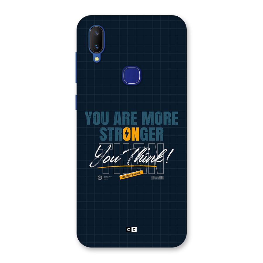 More Stronger Back Case for Vivo V11