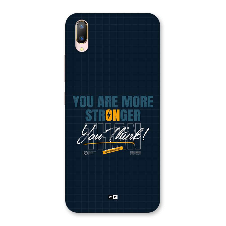 More Stronger Back Case for Vivo V11 Pro