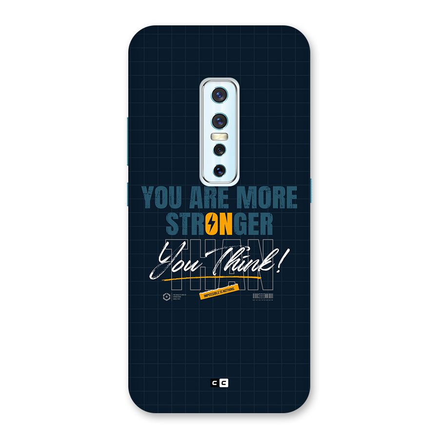 More Stronger Back Case for Vivo V17 Pro