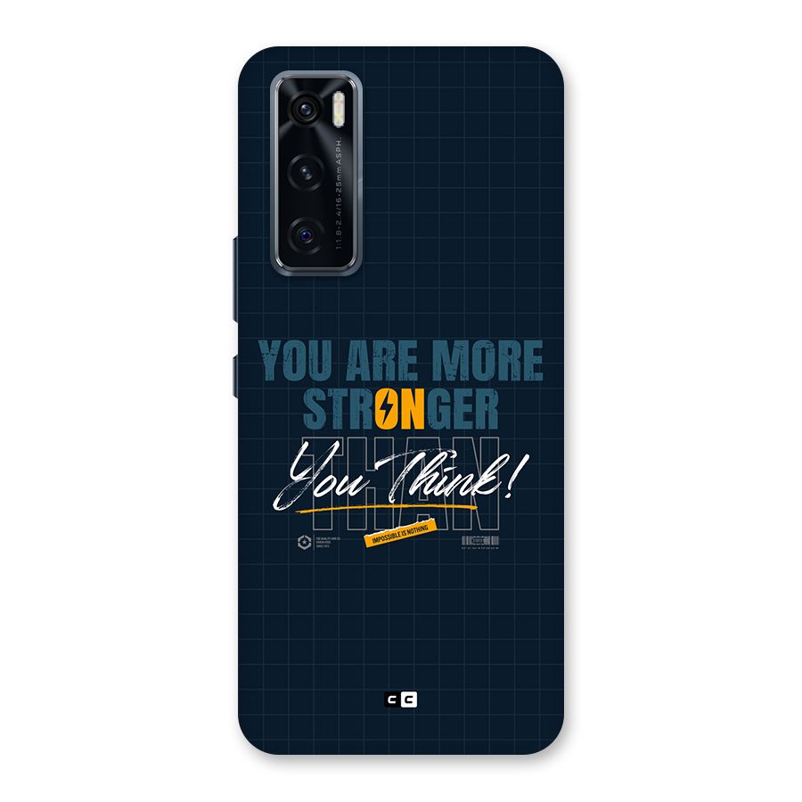 More Stronger Back Case for Vivo V20 SE