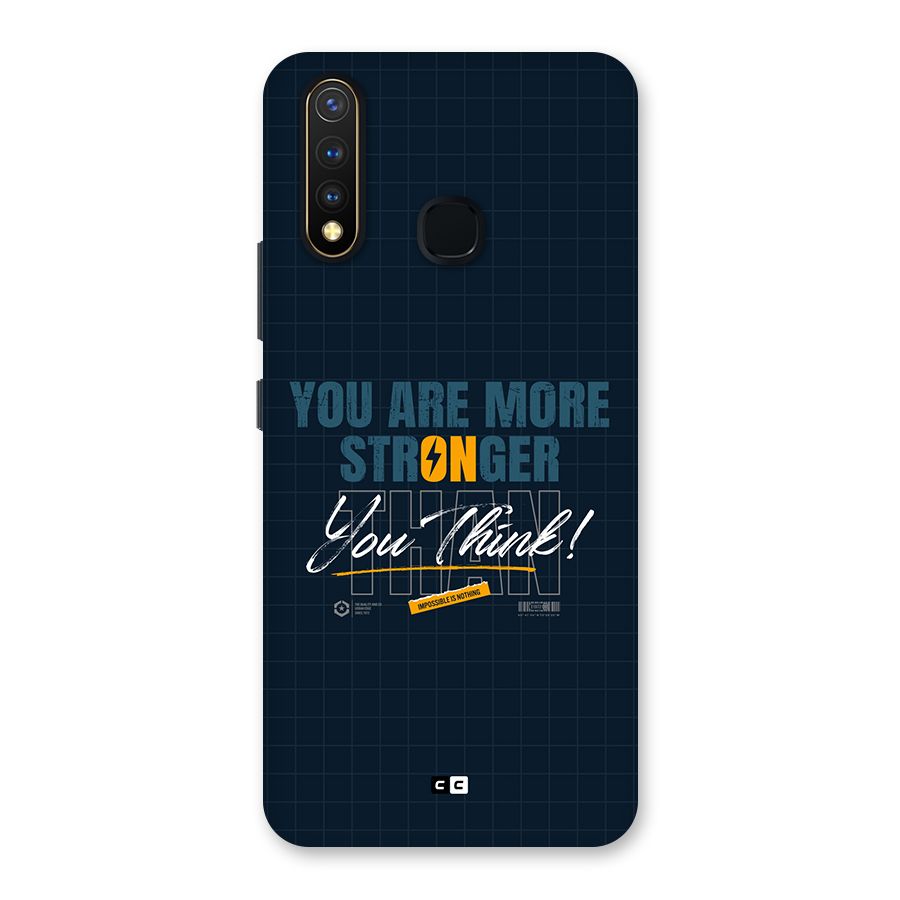 More Stronger Back Case for Vivo Y19