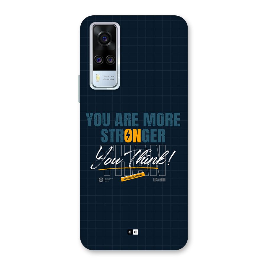 More Stronger Back Case for Vivo Y31