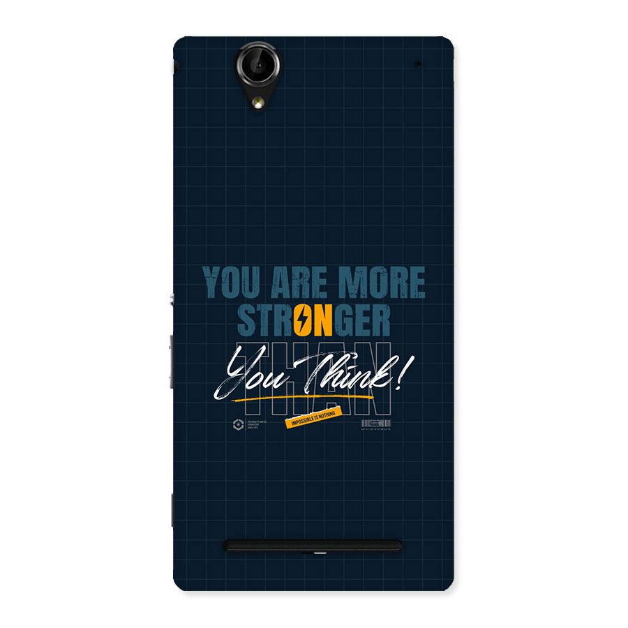 More Stronger Back Case for Xperia T2