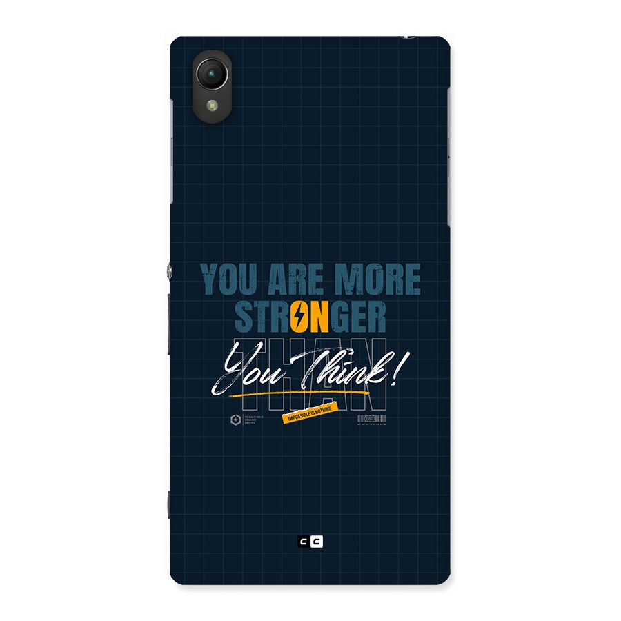 More Stronger Back Case for Xperia Z1