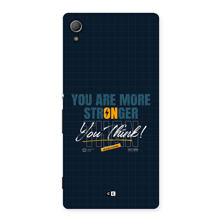 More Stronger Back Case for Xperia Z3 Plus