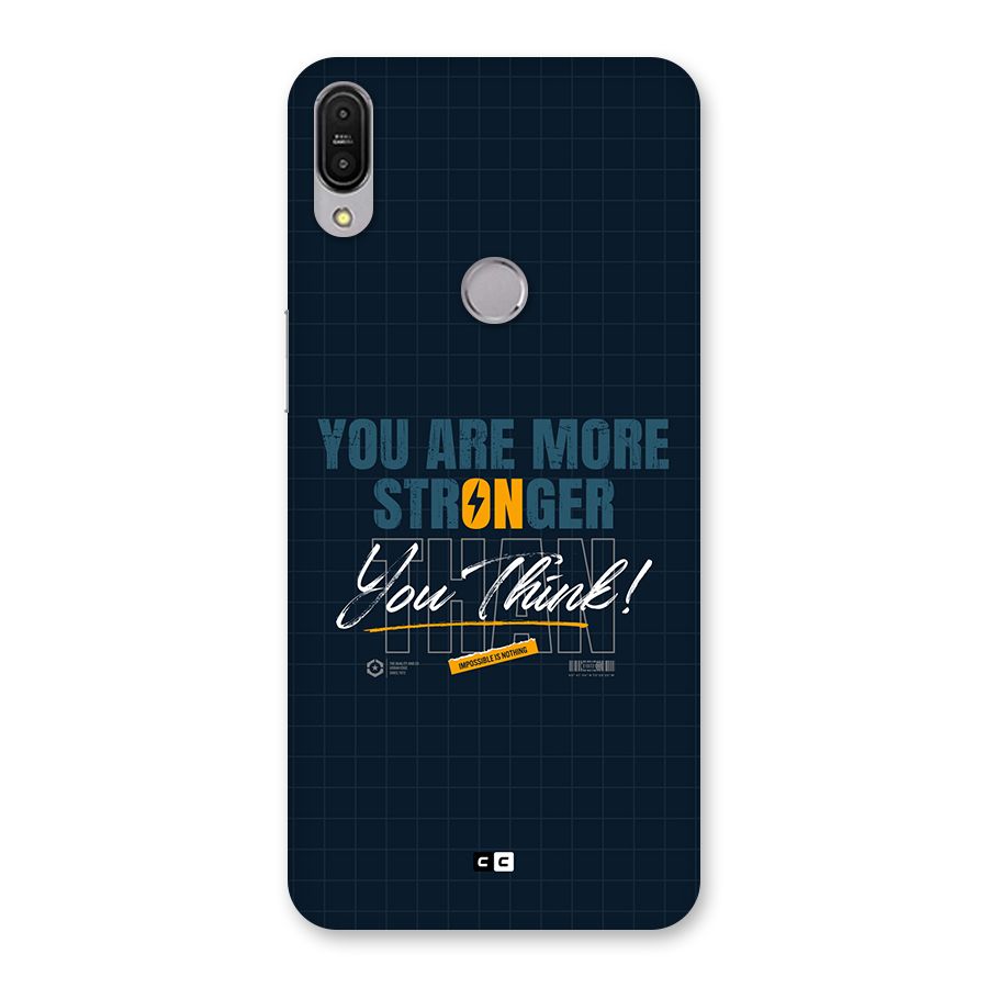 More Stronger Back Case for Zenfone Max Pro M1