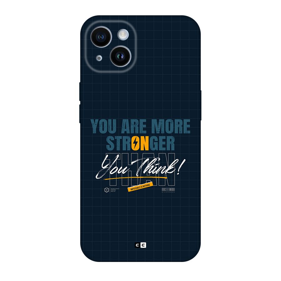 More Stronger Back Case for iPhone 14