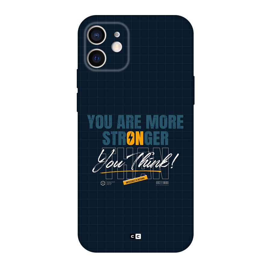 More Stronger Back Case for iPhone 12