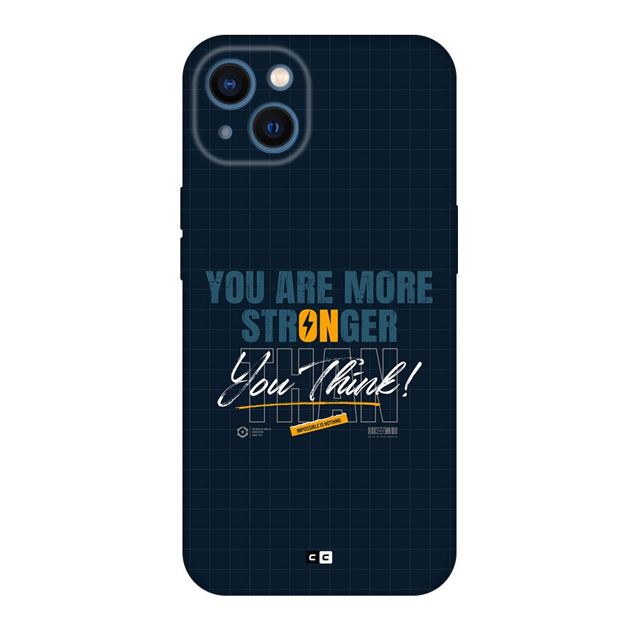More Stronger Back Case for iPhone 13