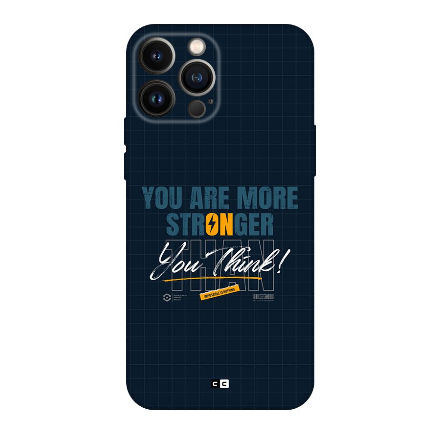 More Stronger Back Case for iPhone 13 Pro Max