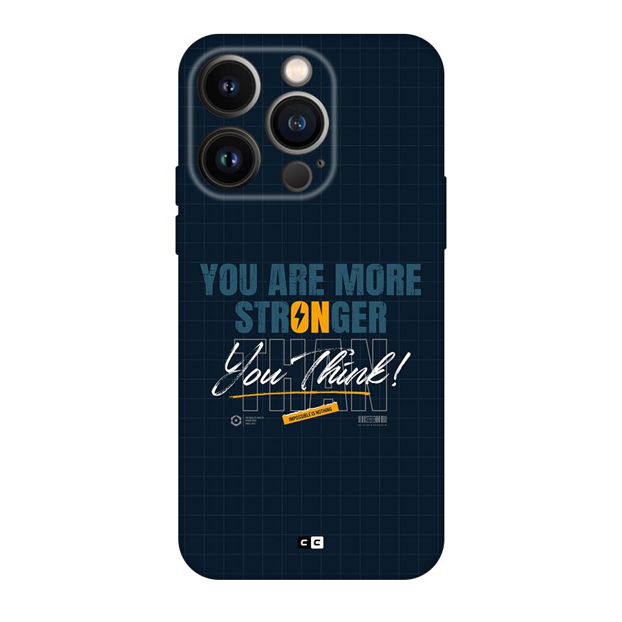 More Stronger Back Case for iPhone 14 Pro