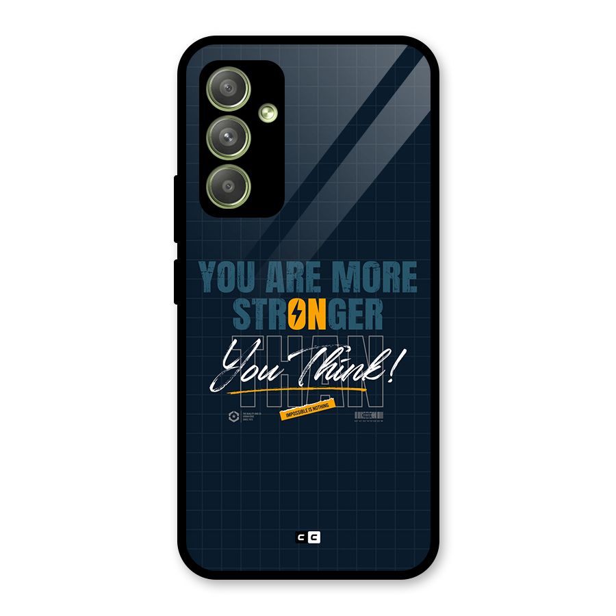 More Stronger Glass Back Case for Galaxy A54
