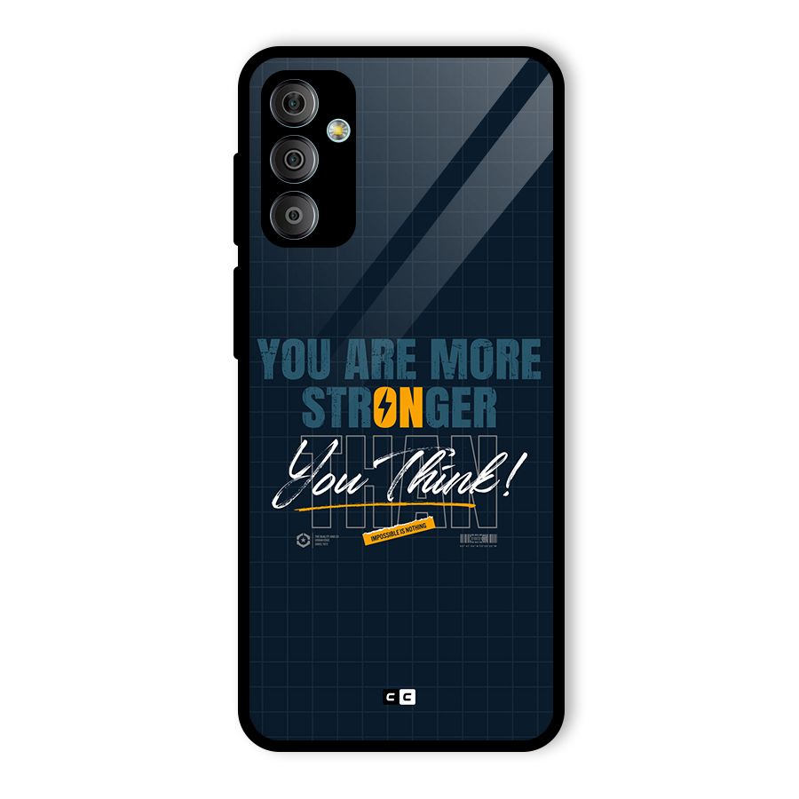 More Stronger Glass Back Case for Galaxy F23