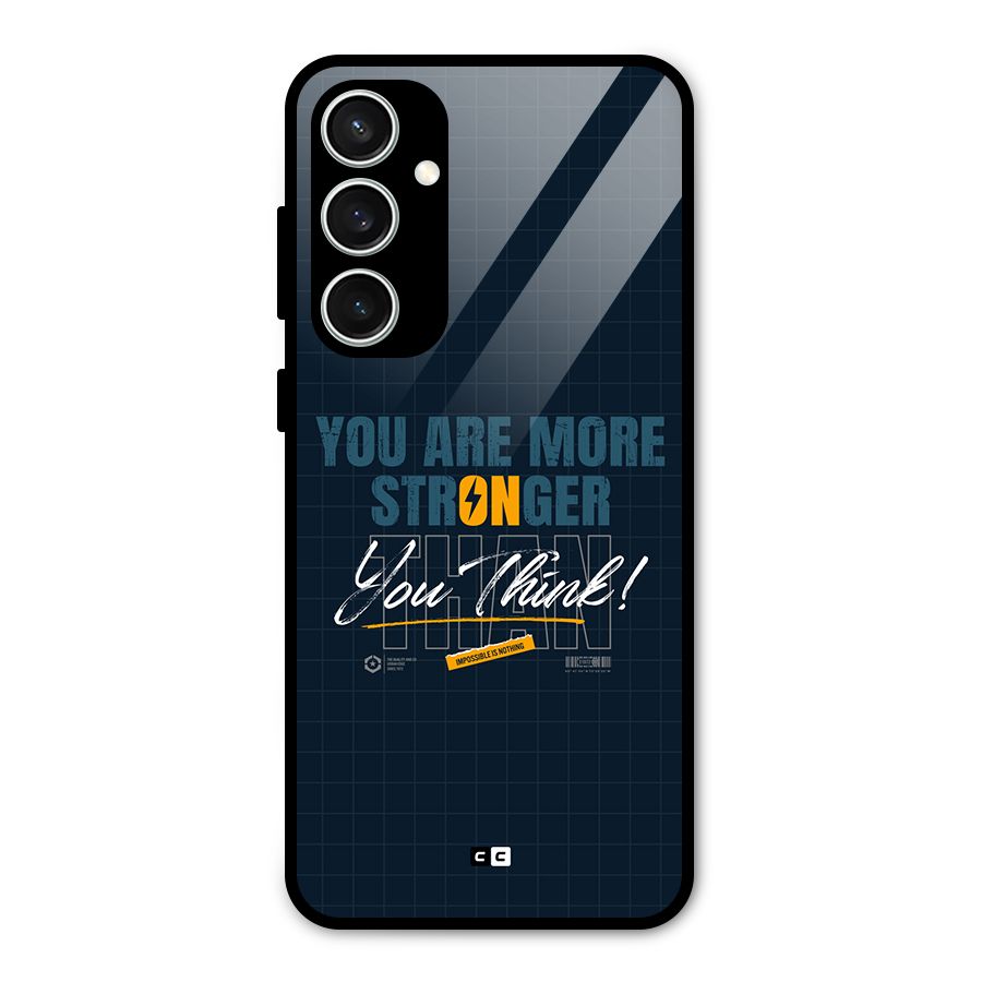 More Stronger Glass Back Case for Galaxy S23 FE