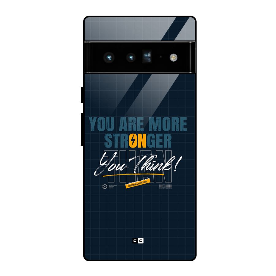 More Stronger Glass Back Case for Google Pixel 6 Pro