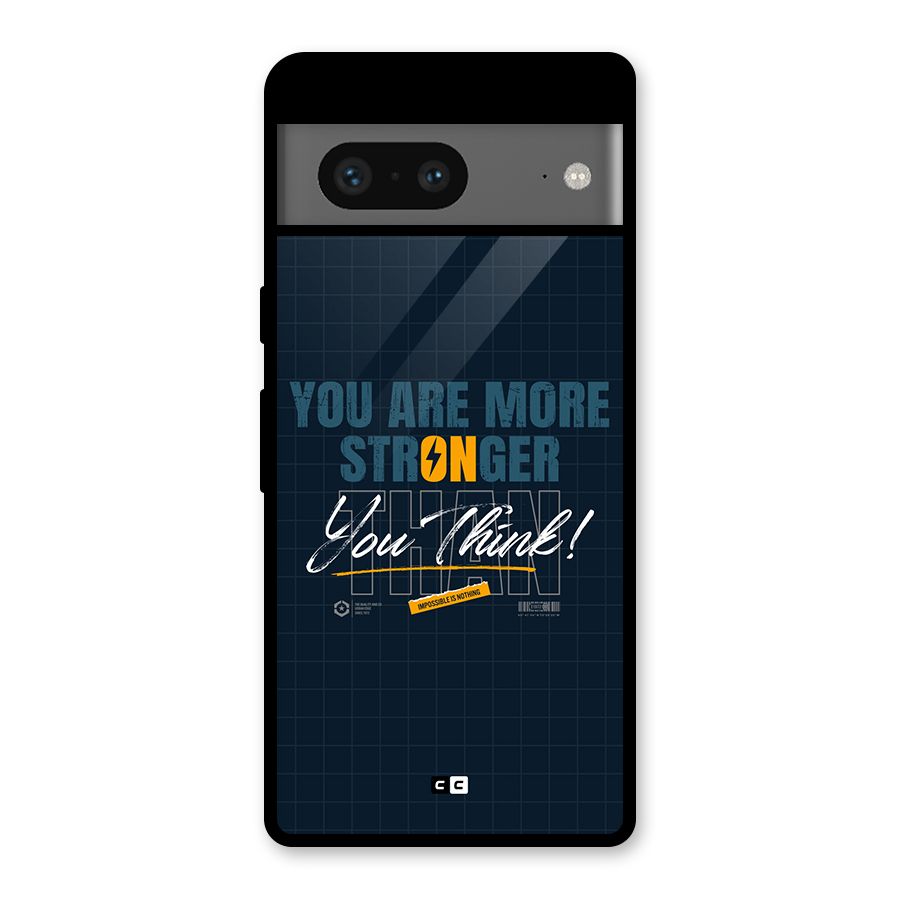 More Stronger Glass Back Case for Google Pixel 7