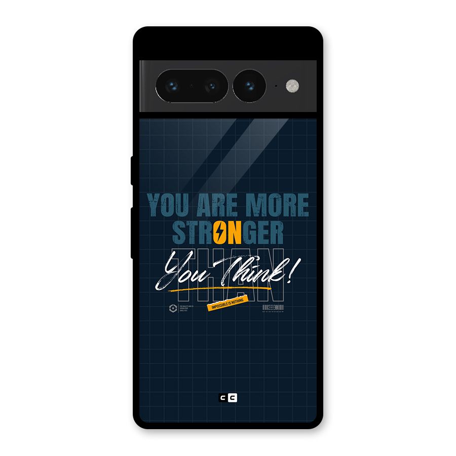More Stronger Glass Back Case for Google Pixel 7 Pro