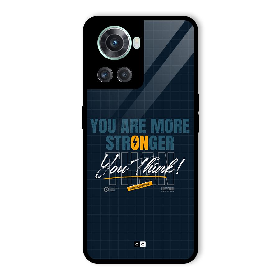 More Stronger Glass Back Case for OnePlus 10R